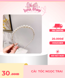 Cài Tóc Ngọc Trai Cao Cấp Luna Shop - 5 Mẫu Bán Chạy Nhất 2026